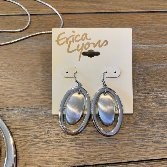 Erica Lyons necklace and earring set! Brand new! - Picture 4 of 7